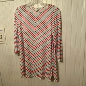 J. Jill chevron super soft tunic
